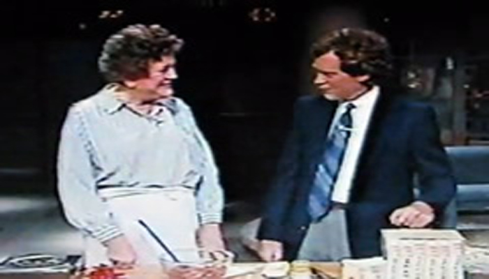 Julia Child on David Letterman