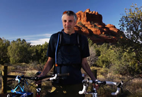 Cycle Through Sedona With<br>Pedal America's Ira David